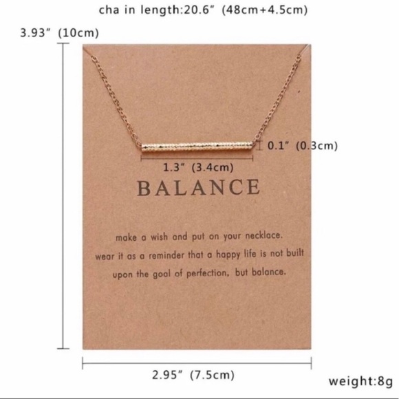 ☀️SALE☀️ Balance Necklace - Picture 2 of 4